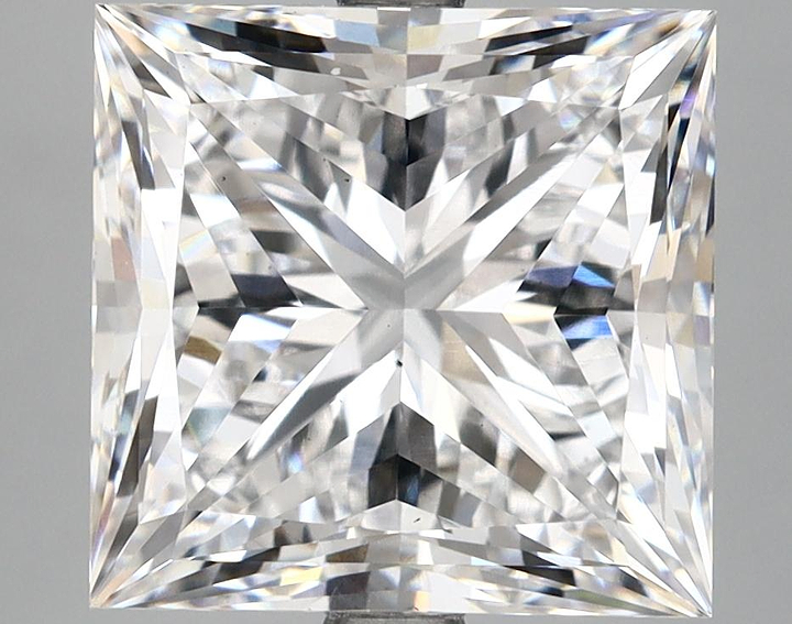 6.51 Carat Princess Shaped Ideal Cut VS1 IGI Certified Lab Grown Diamond