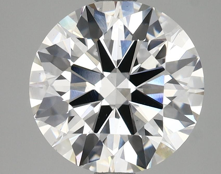 2.87 Carat Round Shaped Ideal Cut VS1 IGI Certified Lab Grown Diamond