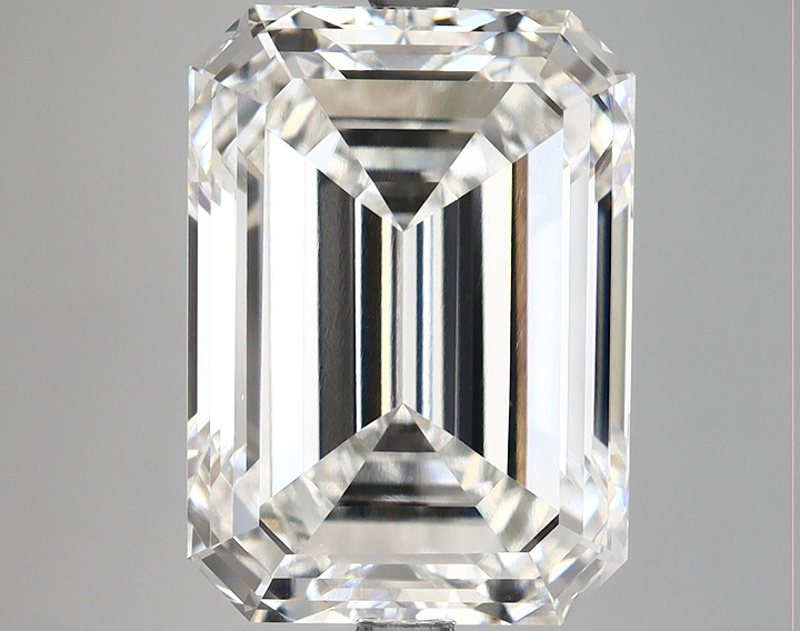 9.66 Carat Emerald Shaped Excellent Cut VS1 IGI Certified Lab Grown Diamond