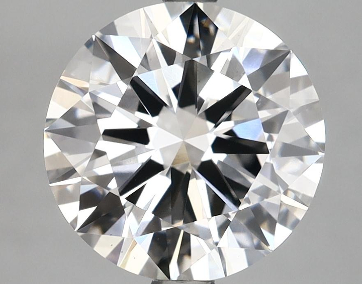 3.01 Carat Round Shaped Excellent Cut VS1 IGI Certified Lab Grown Diamond