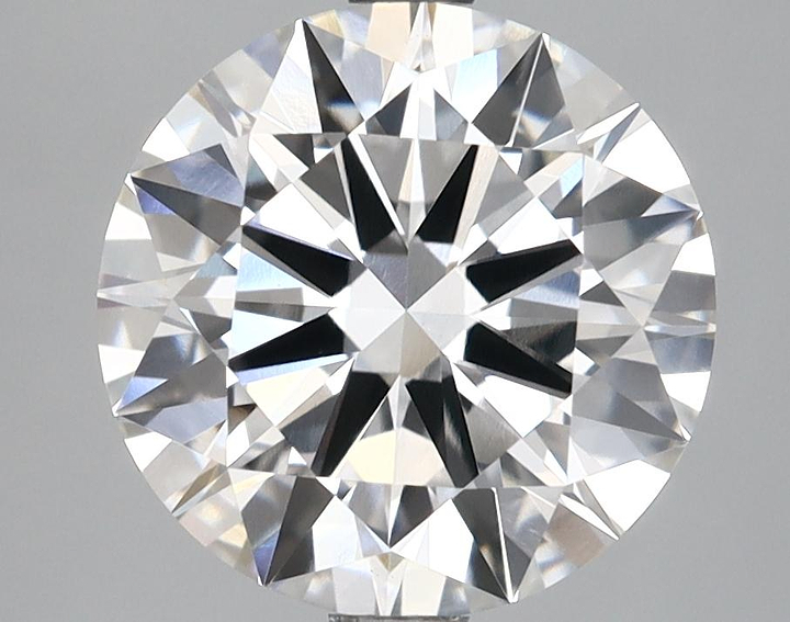 3.47 Carat Round Shaped Ideal Cut VVS2 IGI Certified Lab Grown Diamond