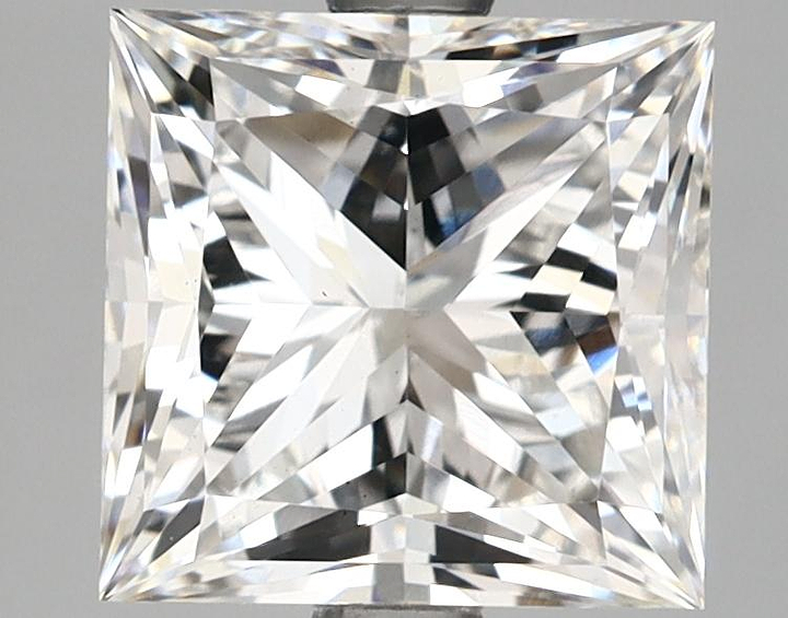 3.07 Carat Princess Shaped Ideal Cut VS1 IGI Certified Lab Grown Diamond