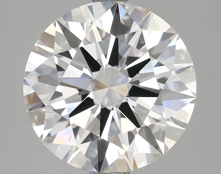 2.88 Carat Round Shaped Ideal Cut VS1 IGI Certified Lab Grown Diamond