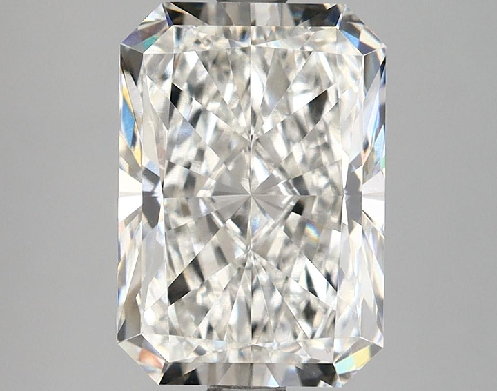3.68 Carat Radiant Shaped Ideal Cut VVS2 IGI Certified Lab Grown Diamond