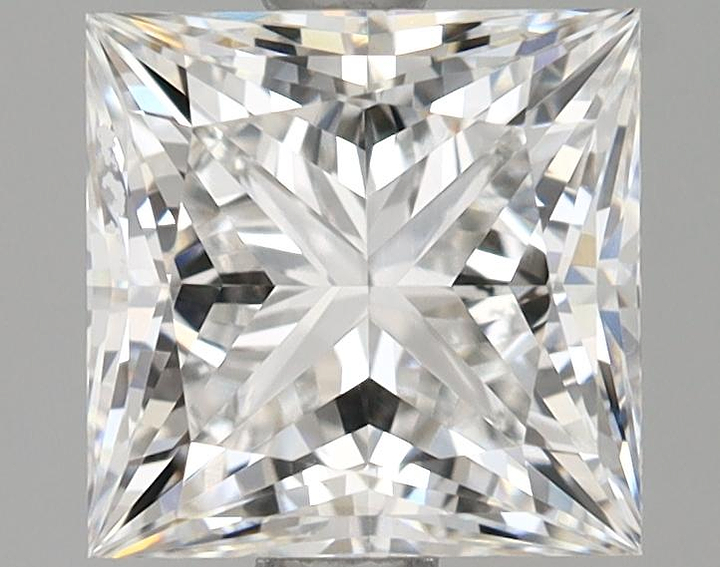 1.93 Carat Princess Shaped Ideal Cut VVS2 IGI Certified Lab Grown Diamond