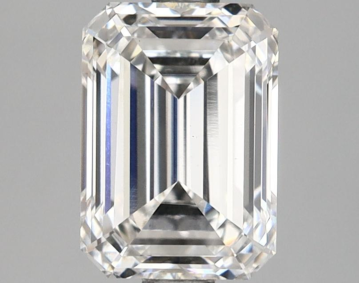 2.06 Carat Emerald Shaped Ideal Cut VVS2 IGI Certified Lab Grown Diamond