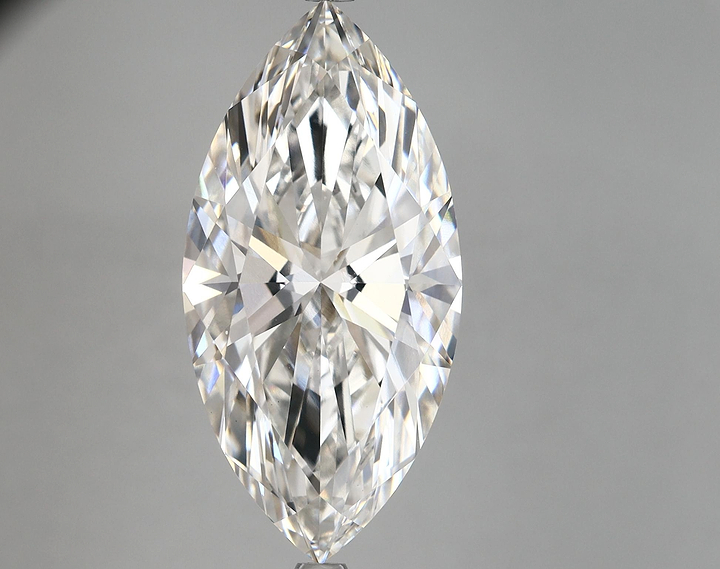 8.08 Carat Marquise Shaped Ideal Cut VVS2 IGI Certified Lab Grown Diamond