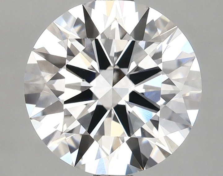 2.76 Carat Round Shaped Ideal Cut VVS2 IGI Certified Lab Grown Diamond