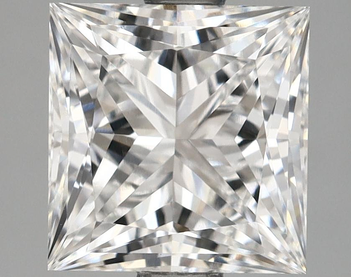 1.96 Carat Princess Shaped Ideal Cut VVS2 IGI Certified Lab Grown Diamond