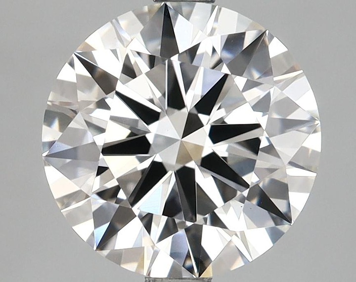 2.97 Carat Round Shaped Excellent Cut VVS2 IGI Certified Lab Grown Diamond