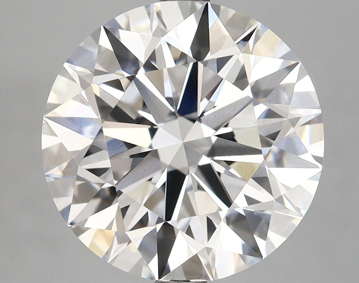 5.21 Carat Round Shaped Ideal Cut VVS2 IGI Certified Lab Grown Diamond