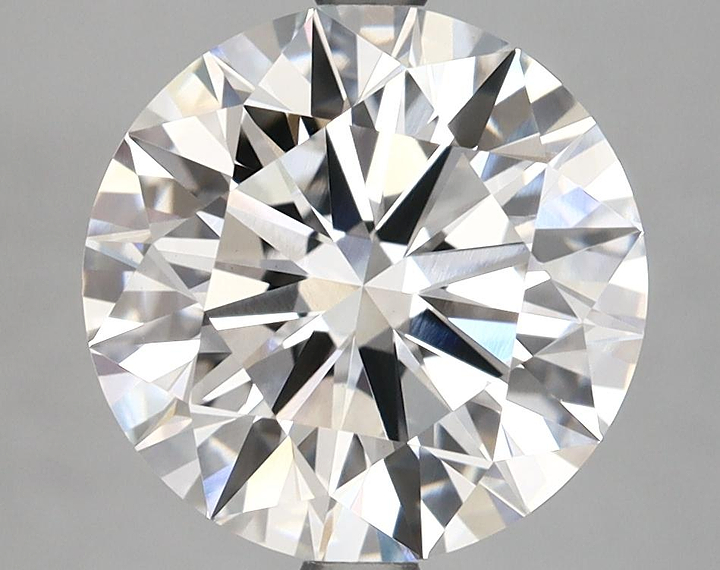 4.04 Carat Round Shaped Ideal Cut VVS2 IGI Certified Lab Grown Diamond