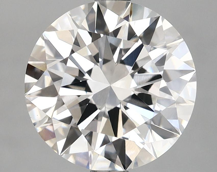 2.97 Carat Round Shaped Excellent Cut VVS2 IGI Certified Lab Grown Diamond