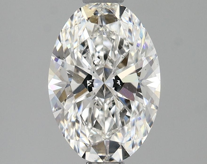 1.63 Carat Oval Shaped Ideal Cut VVS2 IGI Certified Lab Grown Diamond