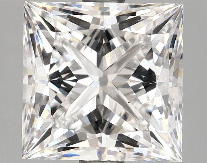 3.07 Carat Princess Shaped Ideal Cut VS1 IGI Certified Lab Grown Diamond