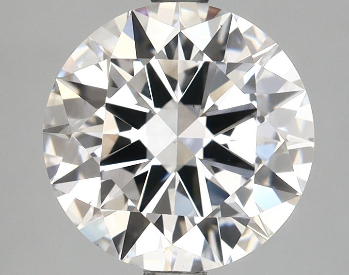 3.01 Carat Round Shaped Excellent Cut VS1 IGI Certified Lab Grown Diamond