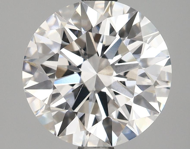 2.52 Carat Round Shaped Ideal Cut VVS2 IGI Certified Lab Grown Diamond