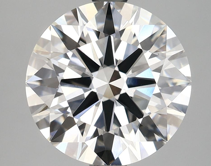 3.69 Carat Round Shaped Ideal Cut VVS2 IGI Certified Lab Grown Diamond