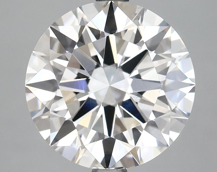 3.97 Carat Round Shaped Excellent Cut VVS2 IGI Certified Lab Grown Diamond