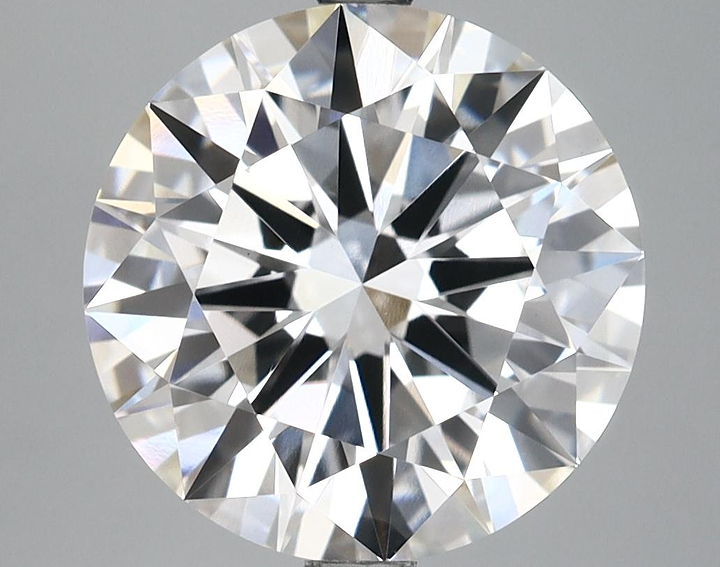 4.87 Carat Round Shaped Excellent Cut VVS2 IGI Certified Lab Grown Diamond