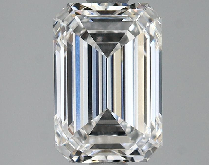 2.09 Carat Emerald Shaped Ideal Cut VVS2 IGI Certified Lab Grown Diamond