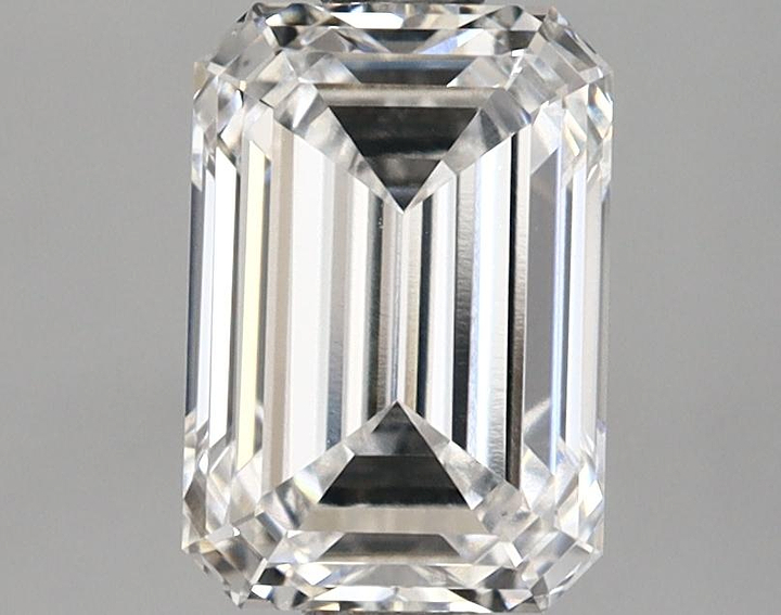 1.62 Carat Emerald Shaped Ideal Cut VS1 IGI Certified Lab Grown Diamond