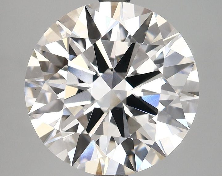 5.26 Carat Round Shaped Ideal Cut VS1 IGI Certified Lab Grown Diamond