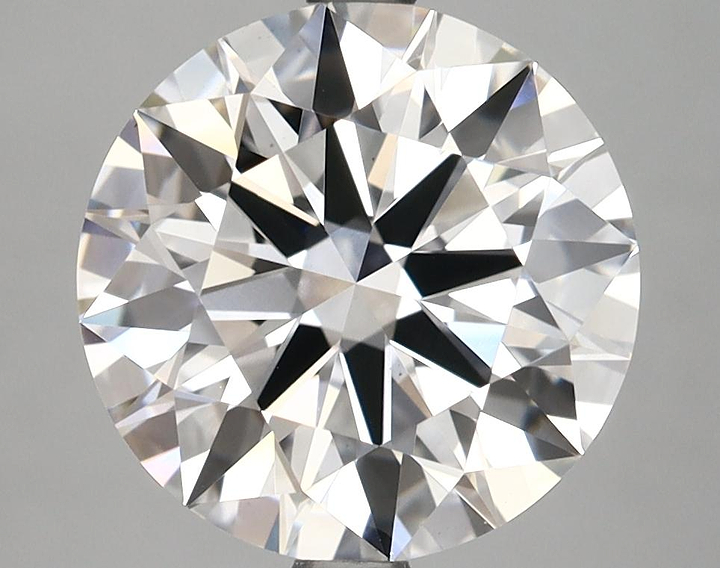 4.09 Carat Round Shaped Ideal Cut VS1 IGI Certified Lab Grown Diamond