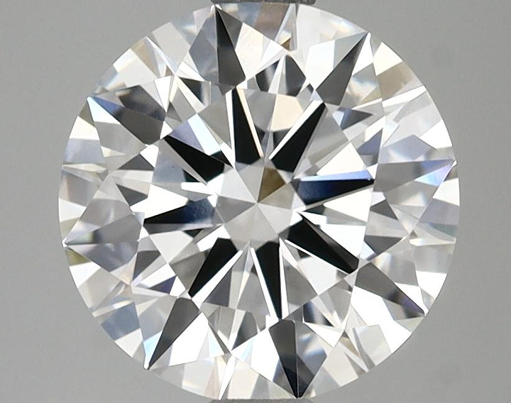2.56 Carat Round Shaped Ideal Cut VVS2 IGI Certified Lab Grown Diamond
