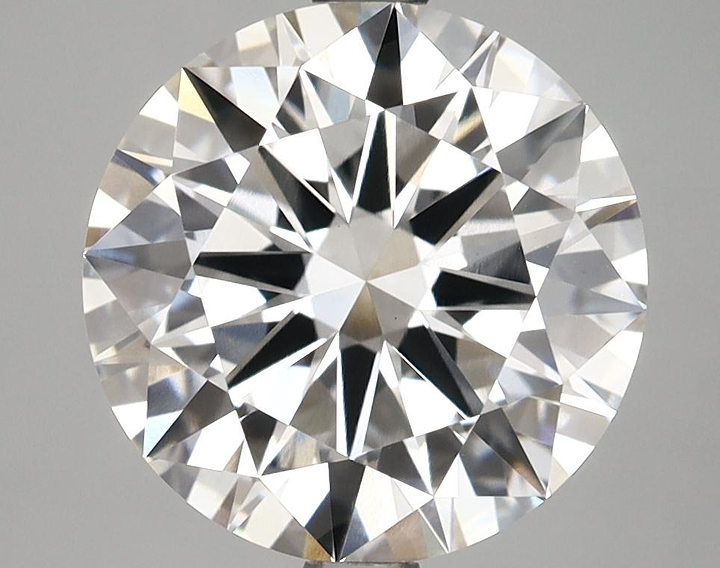 4.01 Carat Round Shaped Excellent Cut VVS2 IGI Certified Lab Grown Diamond