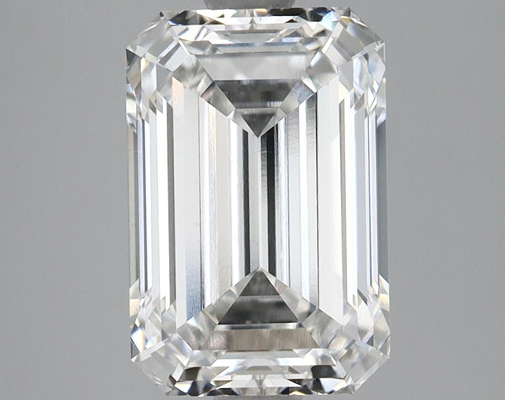 3.19 Carat Emerald Shaped Excellent Cut VS1 GIA Certified Lab Grown Diamond