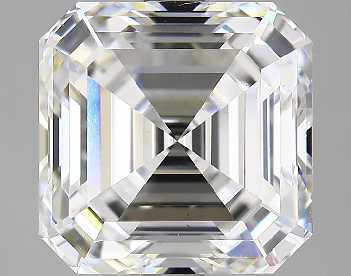3.04 Carat Asscher Shaped Ideal Cut VS2 GIA Certified Lab Grown Diamond