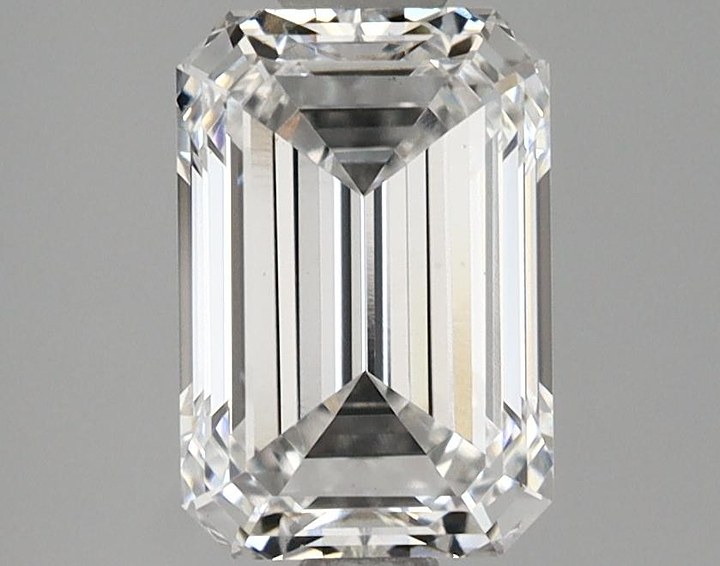 1.69 Carat Emerald Shaped Very Good Cut VS1 GIA Certified Lab Grown Diamond