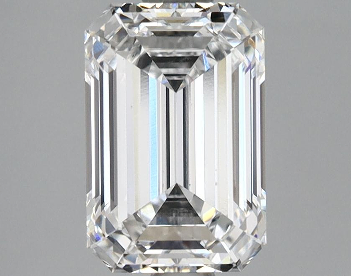1.95 Carat Emerald Shaped Excellent Cut VS1 GIA Certified Lab Grown Diamond