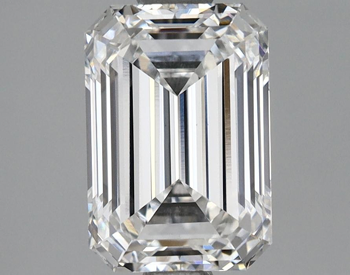 1.69 Carat Emerald Shaped Very Good Cut VVS2 GIA Certified Lab Grown Diamond