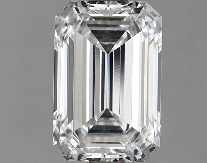 1.85 Carat Emerald Shaped Excellent Cut VS2 GIA Certified Lab Grown Diamond