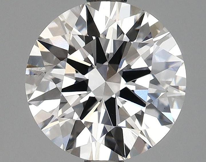 2.1 Carat Round Shaped Excellent Cut VS2 GIA Certified Lab Grown Diamond