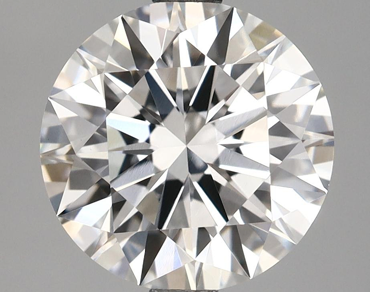 2.67 Carat Round Shaped Ideal Cut VVS2 IGI Certified Lab Grown Diamond