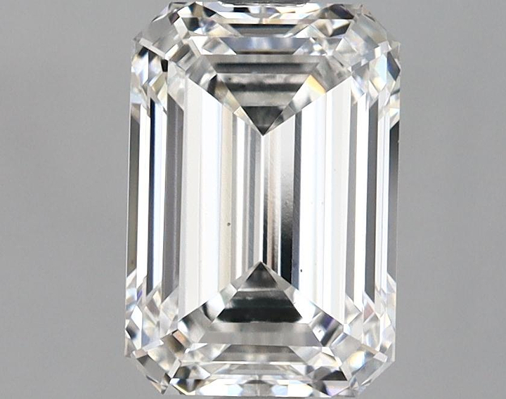 2.26 Carat Emerald Shaped Ideal Cut VS1 IGI Certified Lab Grown Diamond