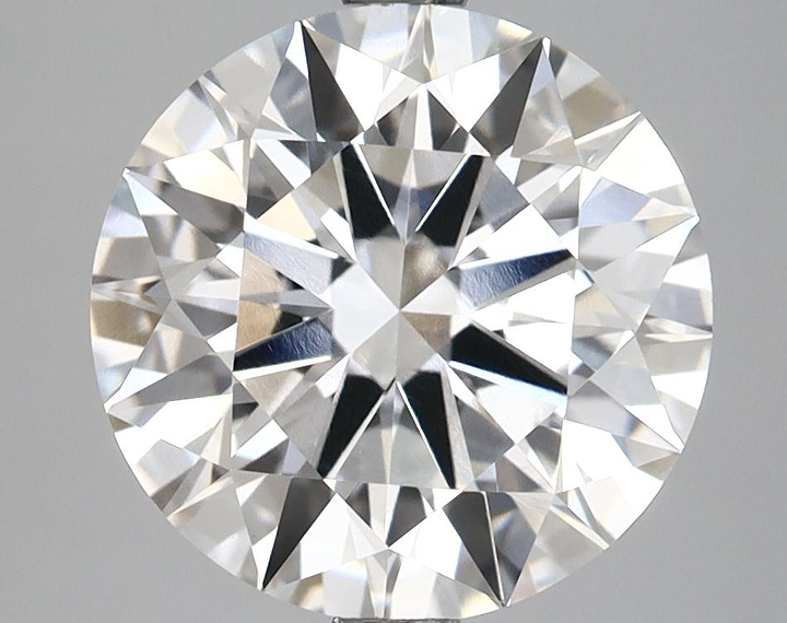 4.05 Carat Round Shaped Ideal Cut VVS2 IGI Certified Lab Grown Diamond