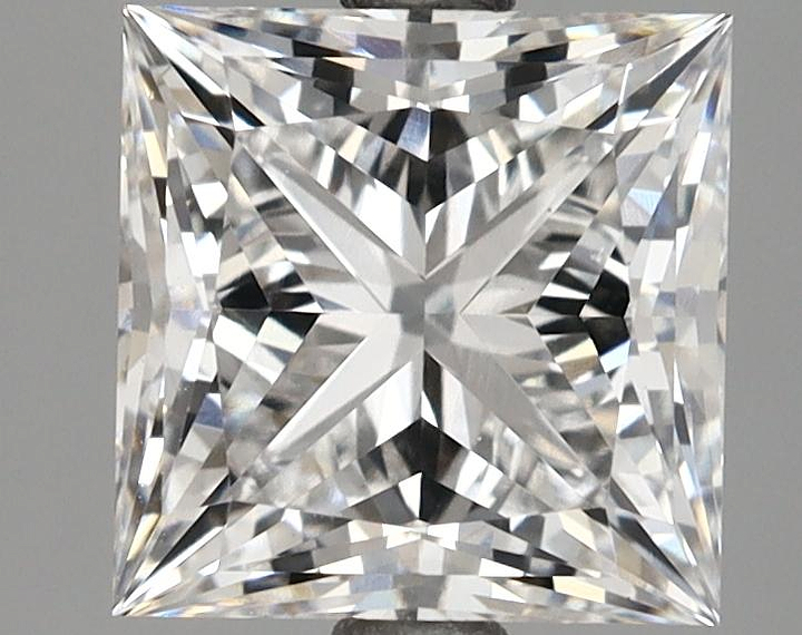 2.69 Carat Princess Shaped Ideal Cut VS2 GIA Certified Lab Grown Diamond
