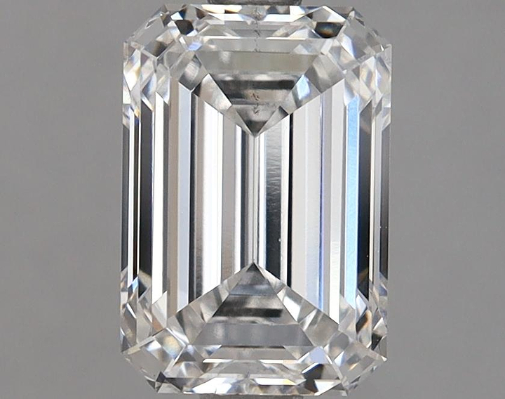 2.18 Carat Emerald Shaped Very Good Cut VS2 GIA Certified Lab Grown Diamond