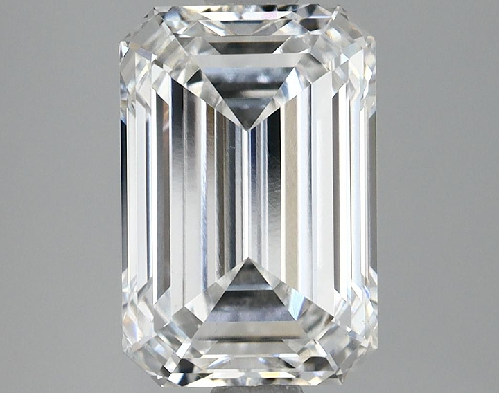 2.62 Carat Emerald Shaped Very Good Cut VS1 GIA Certified Lab Grown Diamond