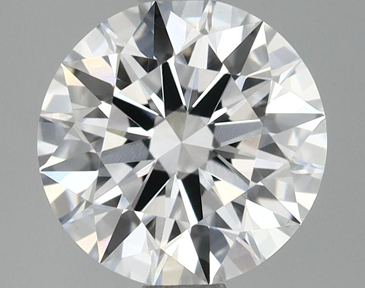 1.68 Carat Round Shaped Excellent Cut VVS2 GIA Certified Lab Grown Diamond