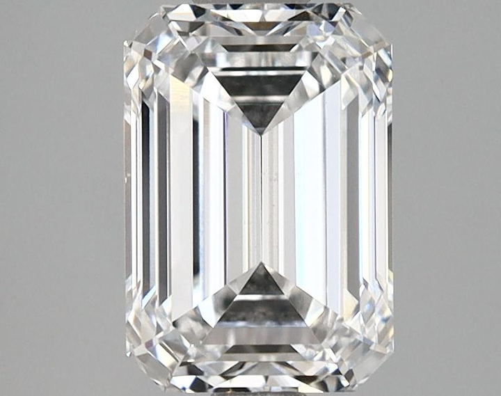 2.02 Carat Emerald Shaped Ideal Cut VS2 GIA Certified Lab Grown Diamond