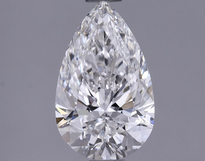 1.06 Carat Pear Shaped Very Good Cut VVS1 GIA Certified Lab Grown Diamond