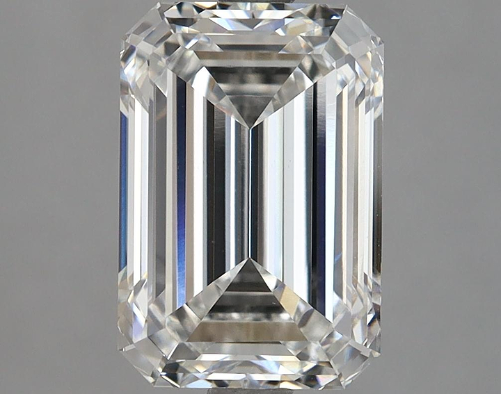 3.71 Carat Emerald Shaped Ideal Cut VS1 GIA Certified Lab Grown Diamond