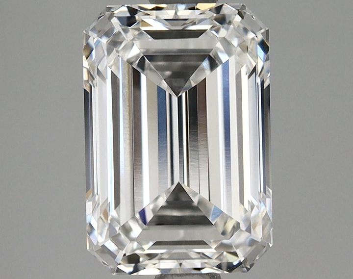 2.11 Carat Emerald Shaped Ideal Cut VS1 GIA Certified Lab Grown Diamond