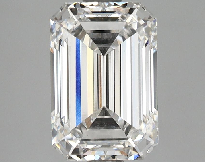 2.14 Carat Emerald Shaped Ideal Cut VS1 GIA Certified Lab Grown Diamond