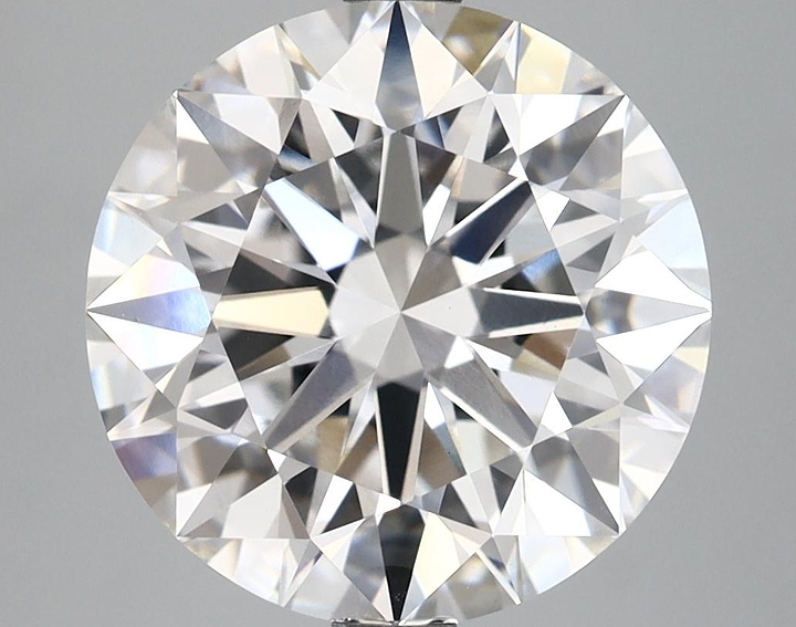 5.33 Carat Round Shaped Ideal Cut VS1 IGI Certified Lab Grown Diamond